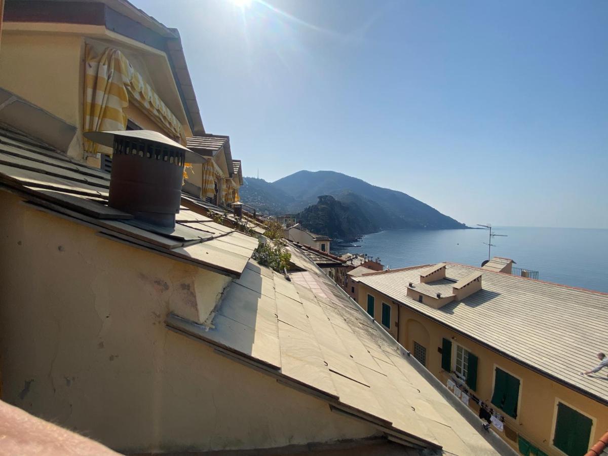 Casaviva - Central Seaview Penthouse In Camogli Luaran gambar